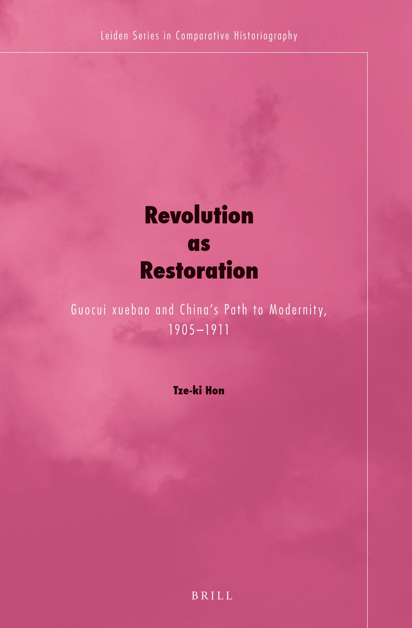 Cover image for Revolution as Restoration ISBN 9789004247802
